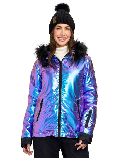 Women's Iridescent Iris Snow Jacket