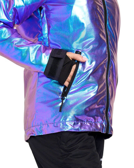 Women's Iridescent Iris Winter Jacket