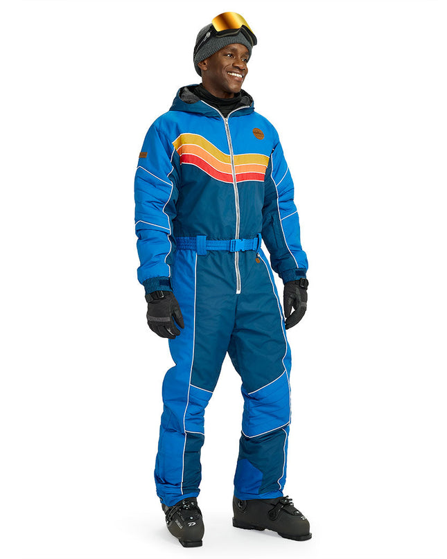 Mænds Deep Blue Freeze Ski Suit