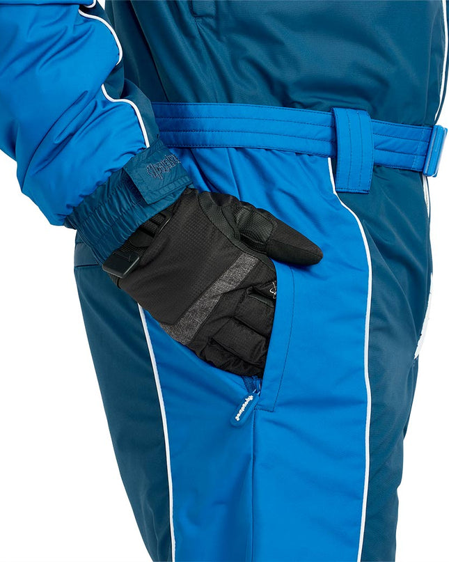 Mænds Deep Blue Freeze Ski Suit