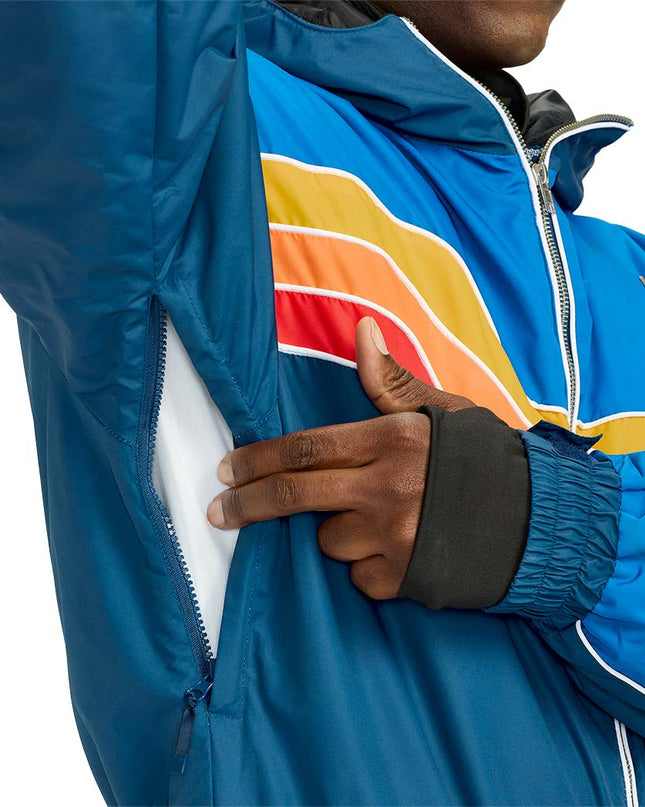 Mænds Deep Blue Freeze Ski Suit