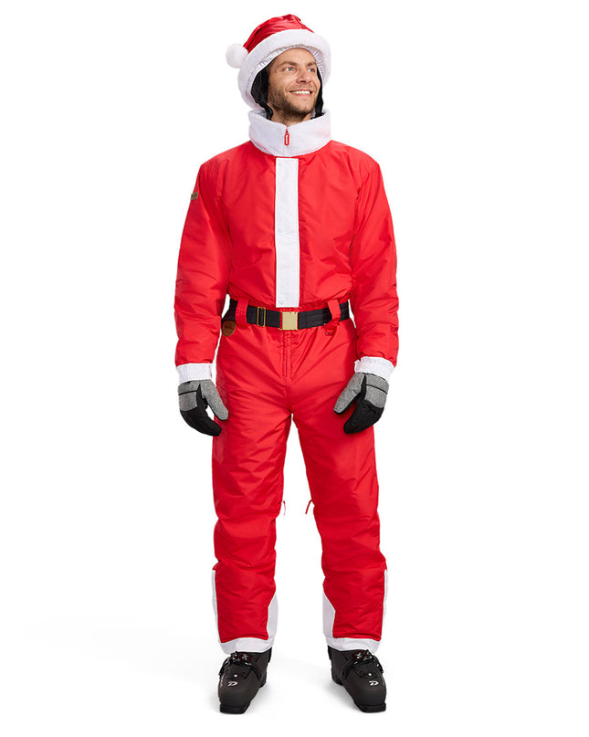 Mænds Santa Snow Suit og hjelmcover