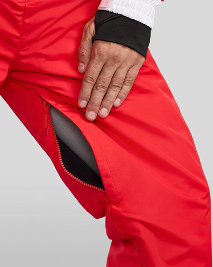 Men's Santa Ski Suit and Helmet Cover