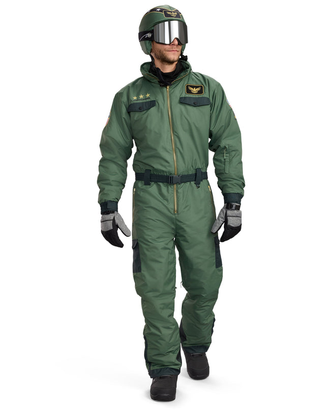 Mænds Fighter Pilot Skidragt og Hjelmcover