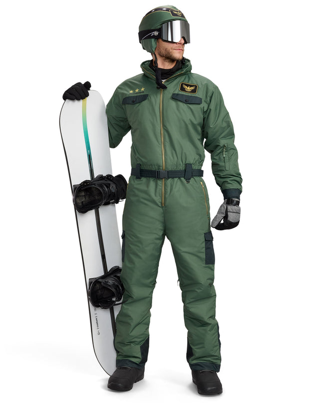 Mænds Fighter Pilot Skidragt og Hjelmcover