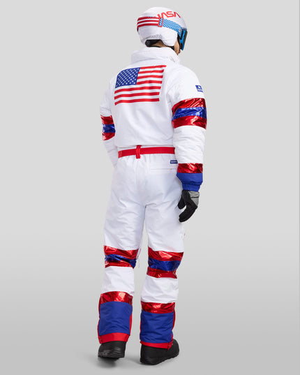 Men's Space Racer Ski Suit and Helmet Cover