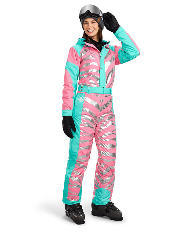 Kvinders Electric Zebra Skidragt