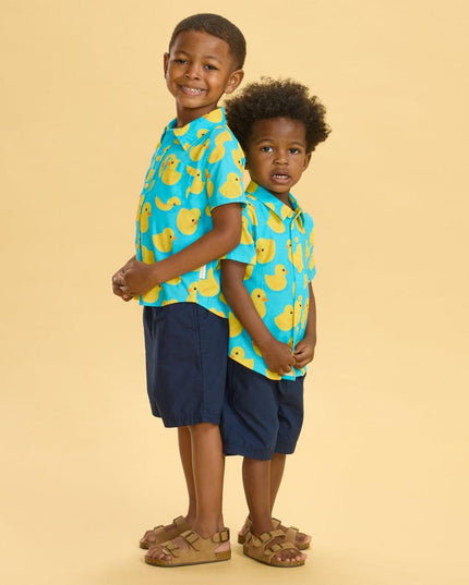 Smådrengs Gummibåd Hawaiian Skjorte