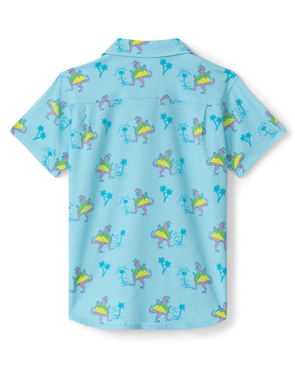 Toddler Boy's Tacosaurus Hawaiian Shirt