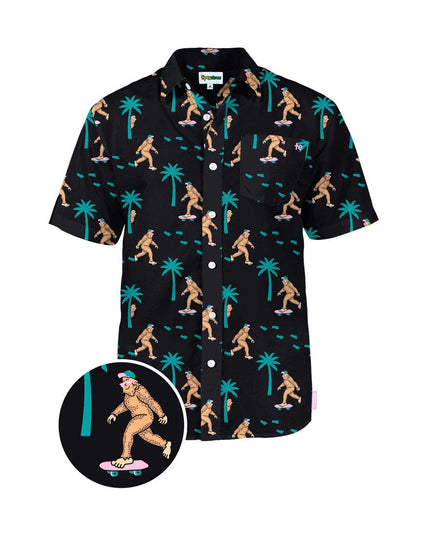 Men's Sasquatch Shredder Hawaiian Shirt