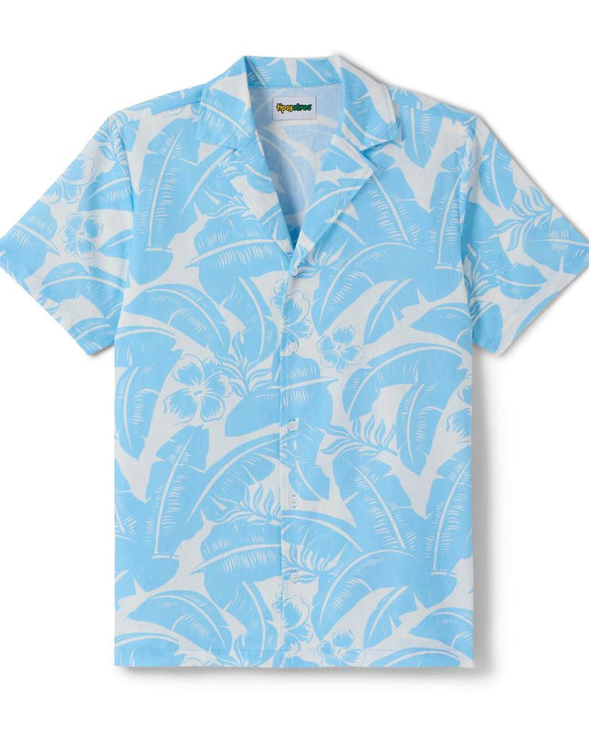Men's Frond of Paradise Linen Cabana Shirt