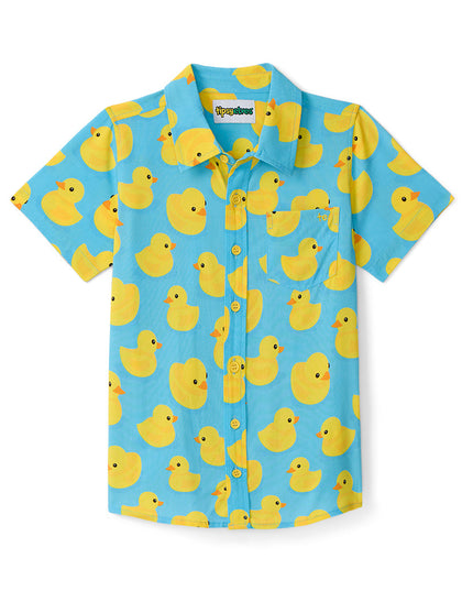 Boy's Rubber Ducky Hawaiian Shirt