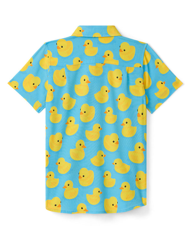 Boy's Rubber Ducky Hawaiian Shirt