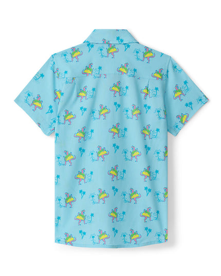 Boy's Tacosaurus Hawaiian Shirt