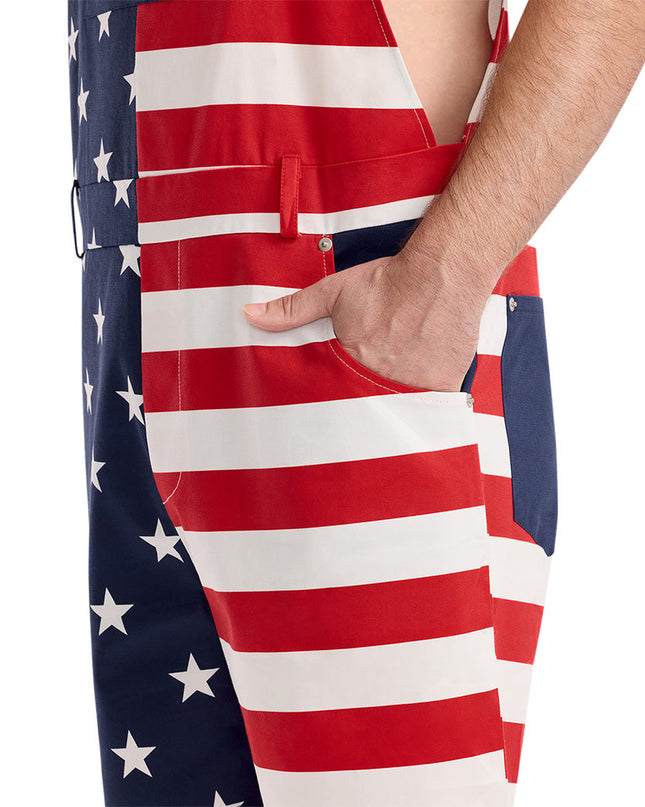 Men's Epic Eagle Patriotic Overalls