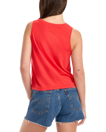 Women's Stars Of Summer Sequin Cropped Tank Top