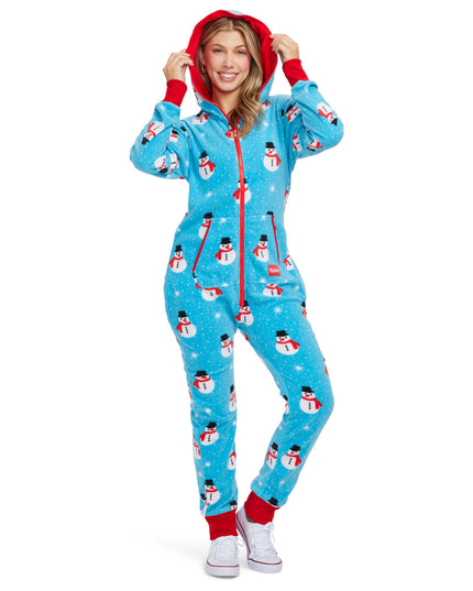 Women's Snowman Is An Island Jumpsuit