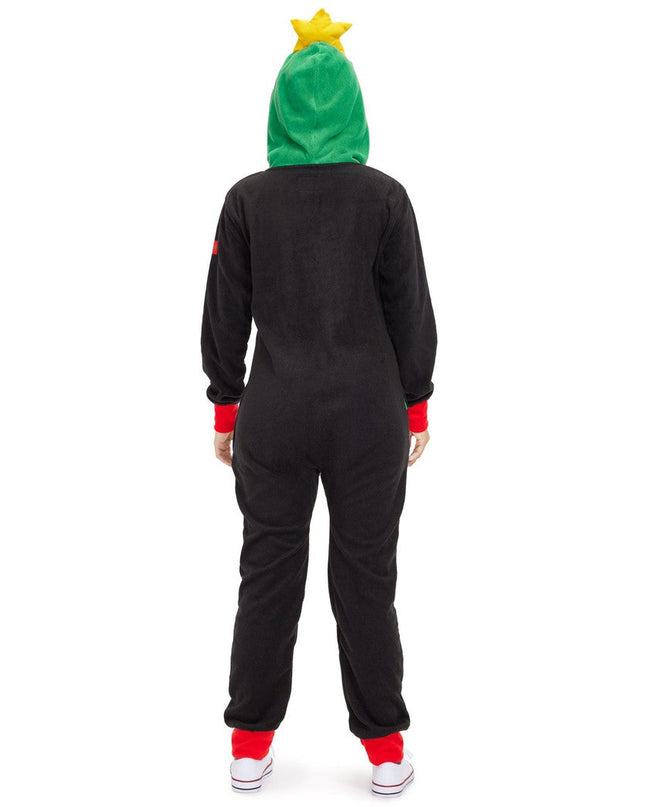 Women's Christmas Tree Toss Game Jumpsuit