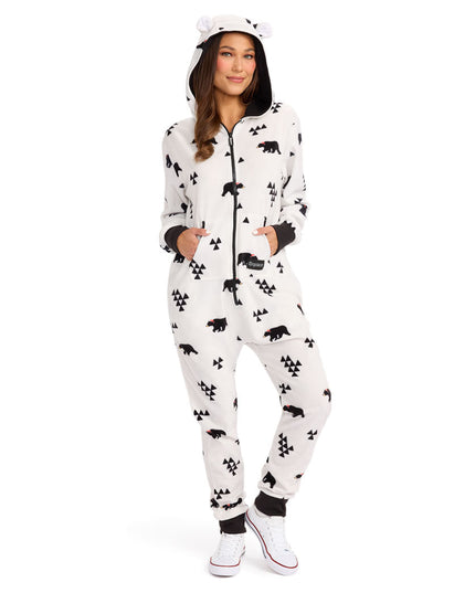 Women's Beary Christmas Jumpsuit
