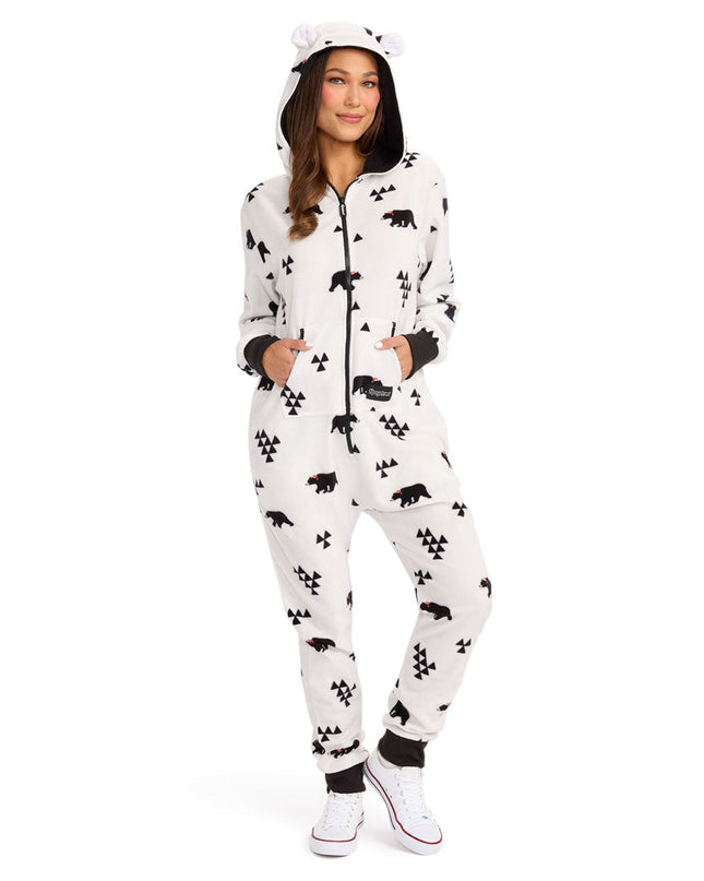 Women's Beary Christmas Jumpsuit