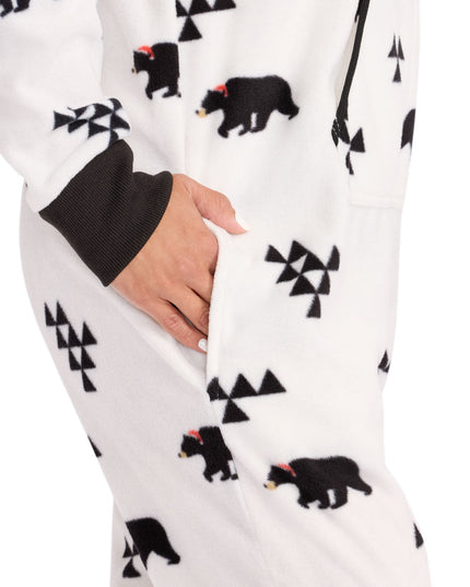 Women's Beary Christmas Jumpsuit