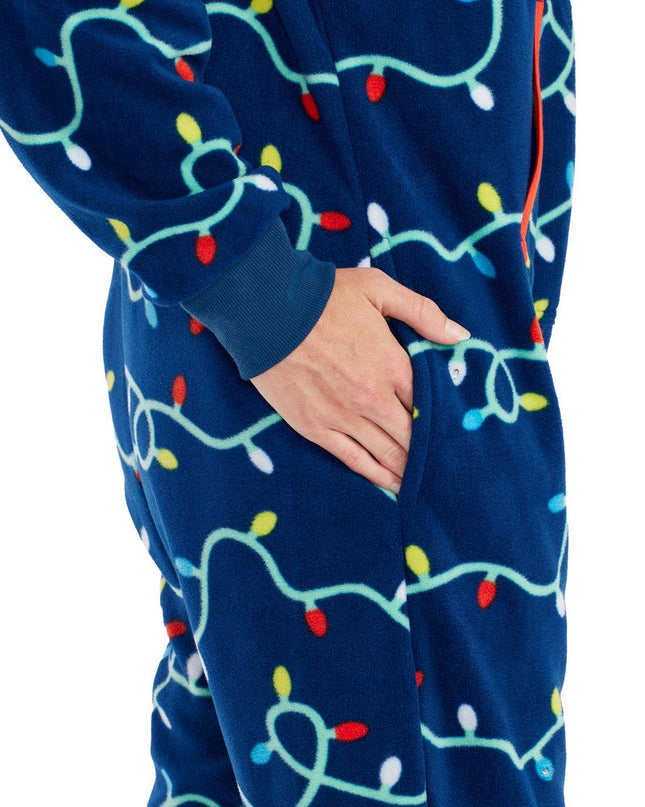 Women's String of Lights Light Up Jumpsuit