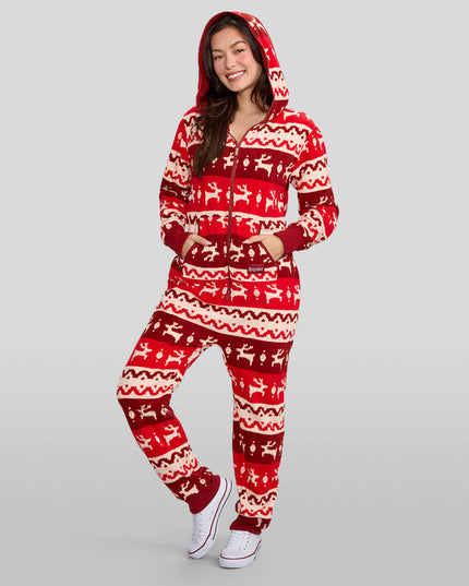 Women's Home For The Holidays Jumpsuit
