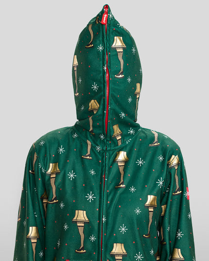 Women's Christmas Story Leg Lamp Jumpsuit
