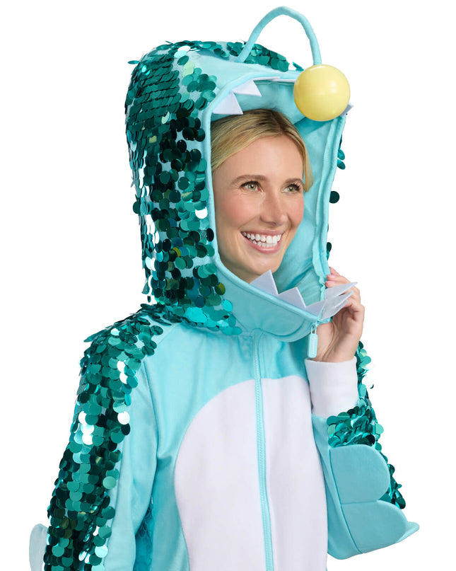 Women's Angler Fish Light Up Costume