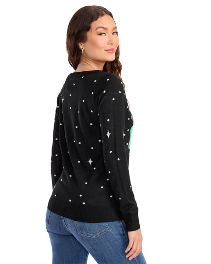 Kvinders Santa Unicorn Ugly Christmas Sweater