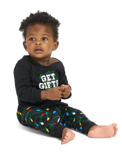 Baby Boy's Get Gifts Crew Neck Pajama Set