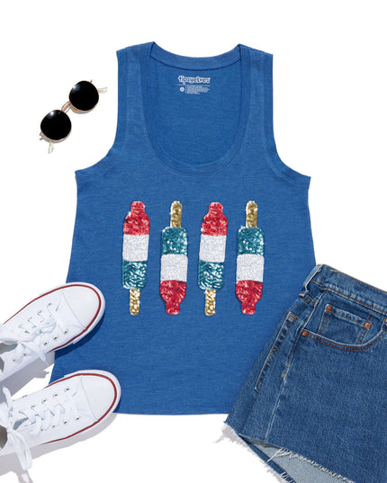 Women's Grand Finale Sequin Tank Top