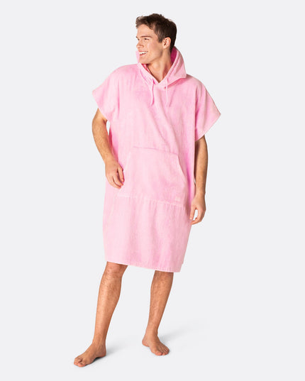 Bubblegum Pink Towel Poncho