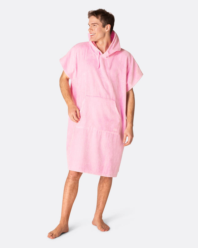 Bubblegum Pink Towel Poncho