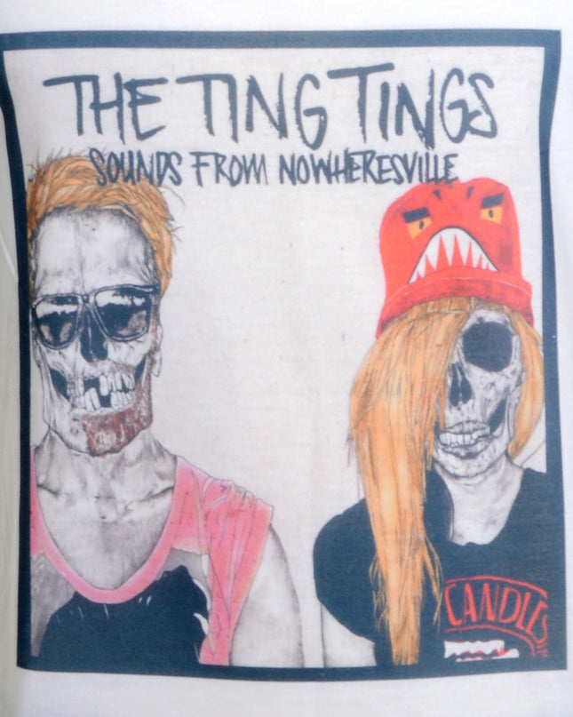 The Ting Tings Band Tank Top til Mænd, Kvinder, Børn