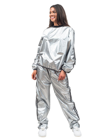 Todd & Margo Skinnende Sølv Træningssæt