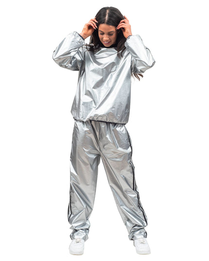 Todd & Margo Skinnende Sølv Træningssæt