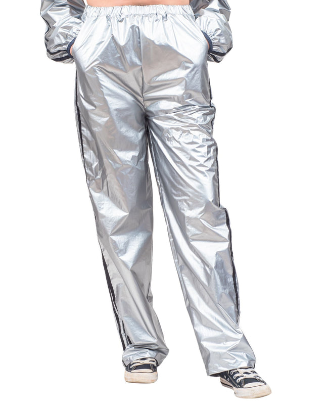 Todd & Margo Shiny Silver Workout Set