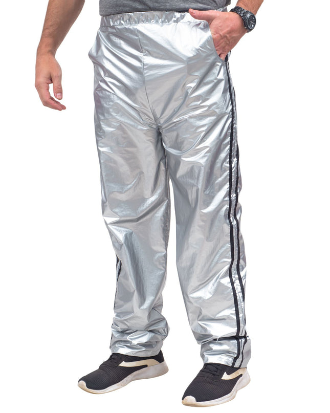 Todd & Margo Shiny Silver Workout Set