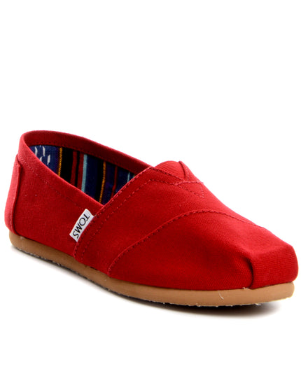 TOMS Classic - Red Slippers