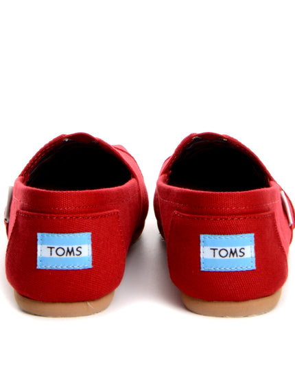 TOMS Classic - Red Slippers