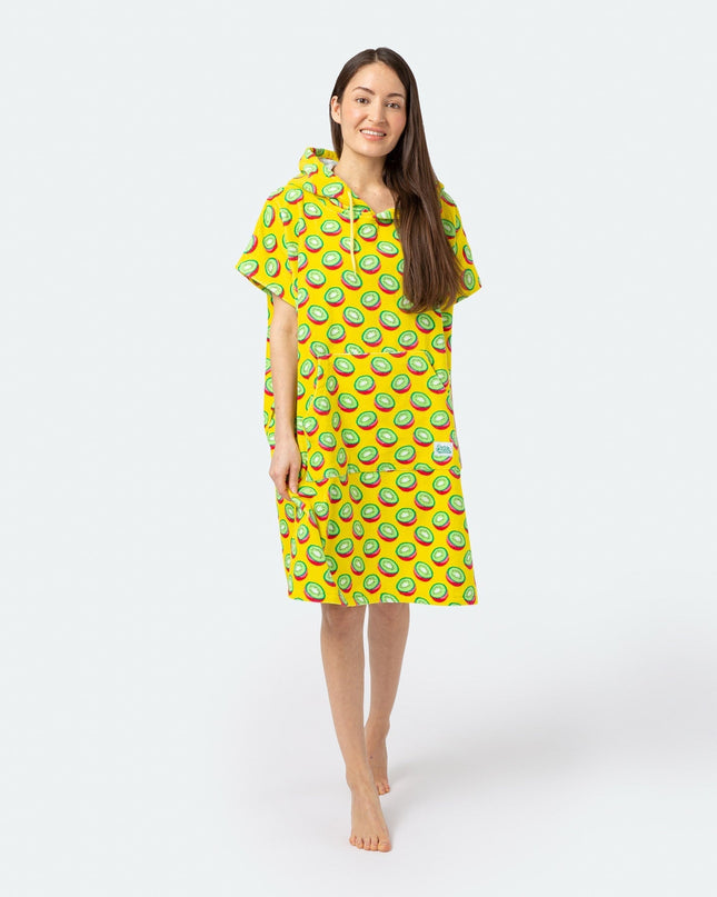 Tropical Kiwi Towel Poncho