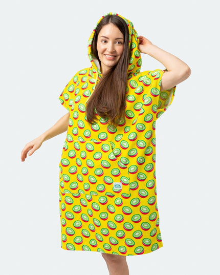 Tropical Kiwi Towel Poncho