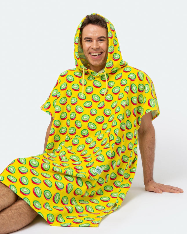Tropical Kiwi Towel Poncho
