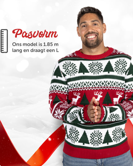 Christmas Sweater Marius for Women with Fur & Cozy Design