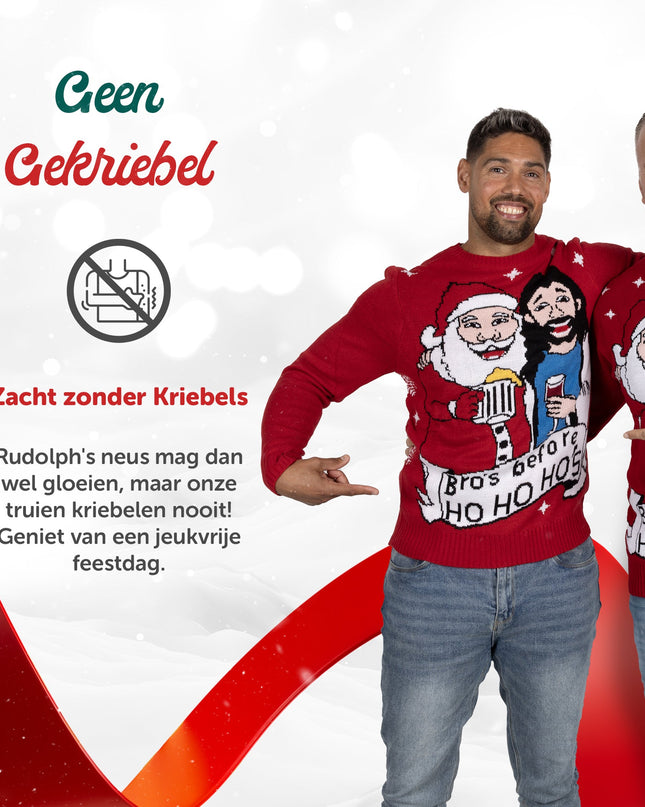 Christmas Sweater Bro's Before Ho. Ho Ho