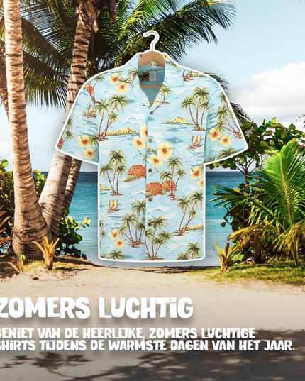 Hawaii-Skjorte Liv i Hawaii Tema