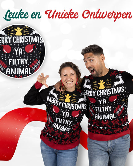 Merry Christmas Ya Filthy Animal Sweater