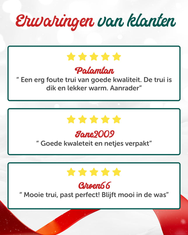 Glædelig Jul Du Beskidte Dyr Juletrøje