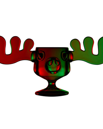 Vacation Movie Moose Acrylic Christmas Mug